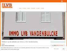 Tablet Screenshot of lvb-vandenbulcke.be